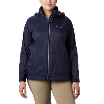 Columbia Switchback III Plus Size, Chamarras Azul Marino Para Mujer | 516237-DFE